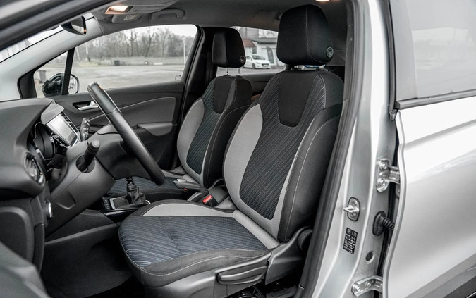 Opel Crossland X cena 51500 przebieg: 100373, rok produkcji 2019 z Kleszczele małe 497